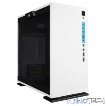 InWin 301 Mini Tower Micro ATX Case  White